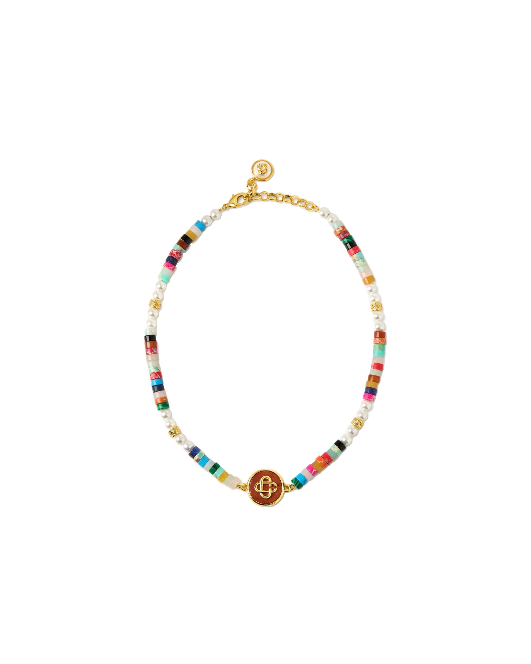 Casablanca Multicolour Bead Necklace Casablanca Multicolour Bead Necklace | Necklace | Coveti