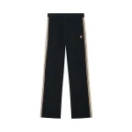 Casablanca Navy Café Culture Wool Track Pants | Sweatpants | Coveti