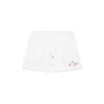 Casablanca Off-White Stacked Logo Sweatshorts | Shorts | Coveti
