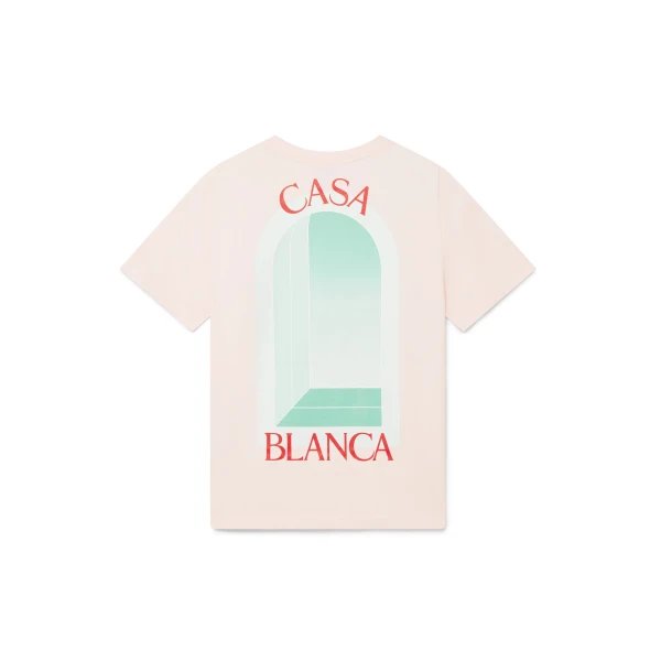 Pink L'Arche Short Sleeve T-Shirt