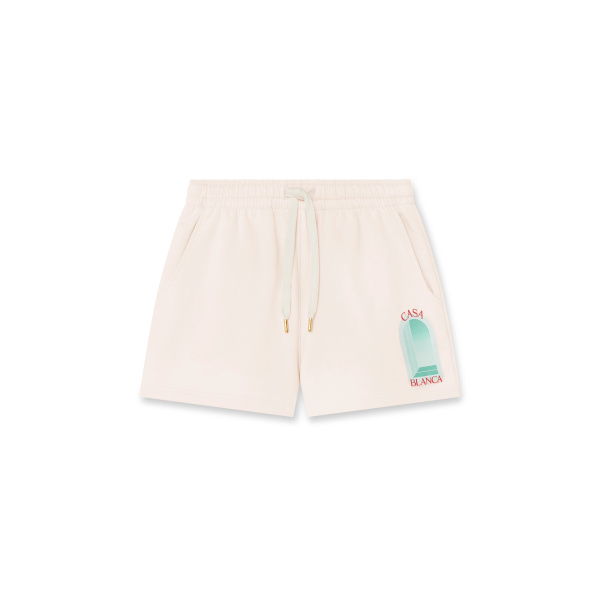 Casablanca Pink L'Arche Sweatshorts | Shorts | Coveti