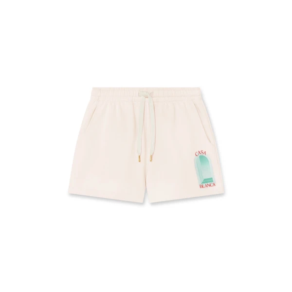 Casablanca Pink L'Arche Sweatshorts | Shorts | Coveti