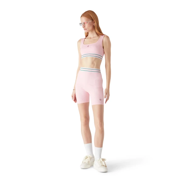 Casablanca Pink Seamless Bralette | Bralette | Coveti