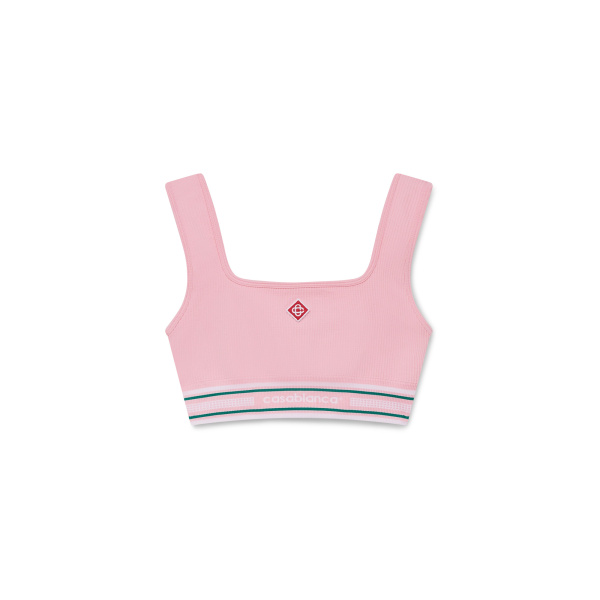 Casablanca Pink Seamless Bralette | Bralette | Coveti