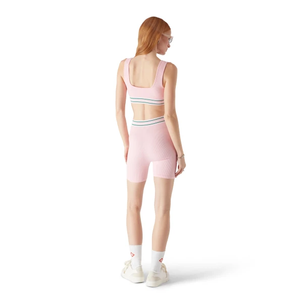 Casablanca Pink Seamless Shorts | Shorts | Coveti