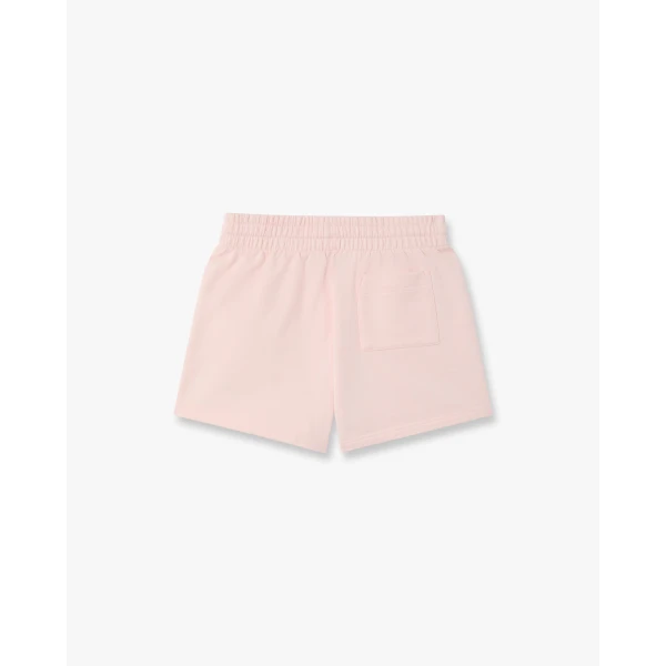 Casablanca Pink Tennis Club Icon Pyramid Abduction Embroidered Sweatshorts | Shorts | Coveti