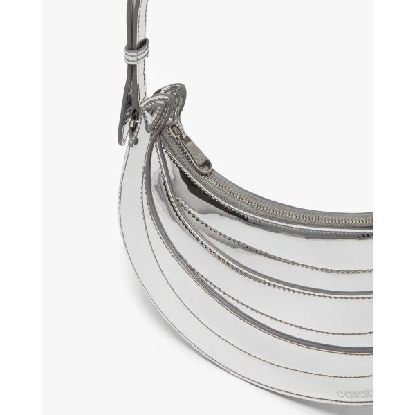 Casablanca Silver Banana Bag | Shoulder & Crossbody Bags | Coveti