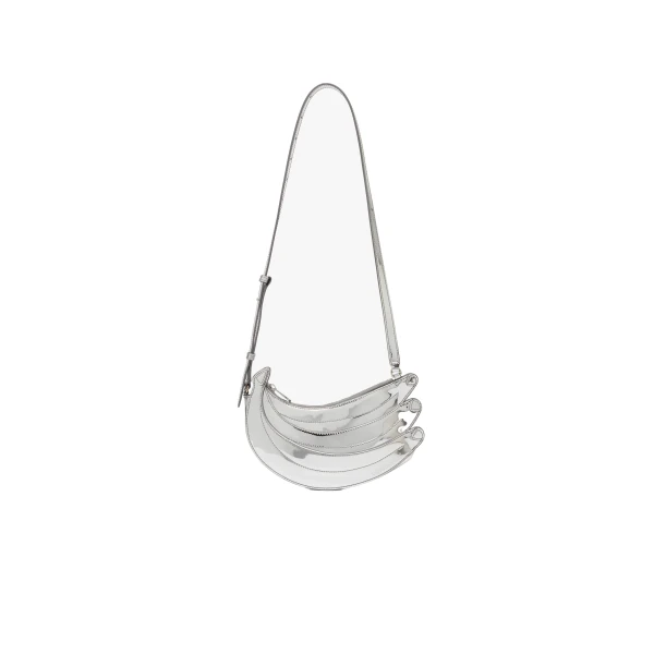 Casablanca Silver Banana Bag | Shoulder & Crossbody Bags | Coveti
