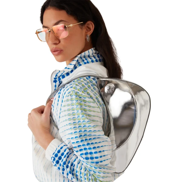 Casablanca Silver Raver Bag | Shoulder & Crossbody Bags | Coveti