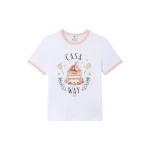 Casablanca White Casa Way Ringer Short Sleeve T-Shirt | T-Shirt | Coveti