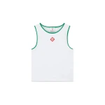 Casablanca White Diamond Logo Baby Tank Top | Tank Top | Coveti