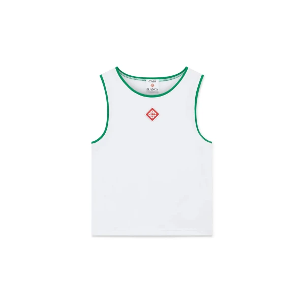 White Diamond Logo Baby Tank Top