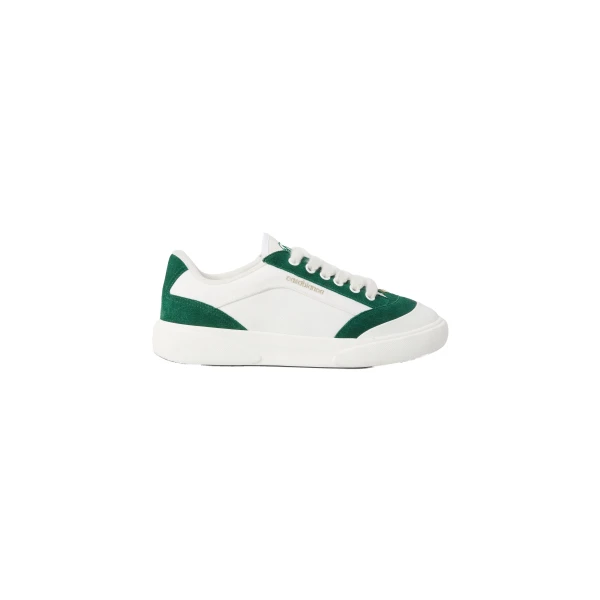Casablanca White & Green Del Mar Sneaker | Sneakers | Coveti