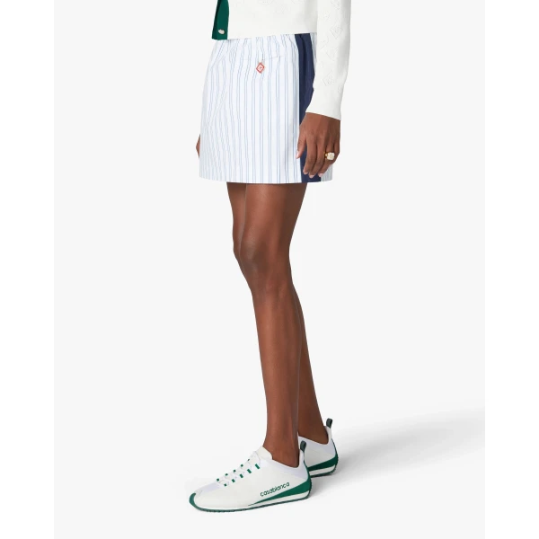 Casablanca White & Green Khopesh Sneaker | Sneakers | Coveti