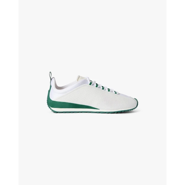 Casablanca White & Green Khopesh Sneaker | Sneakers | Coveti