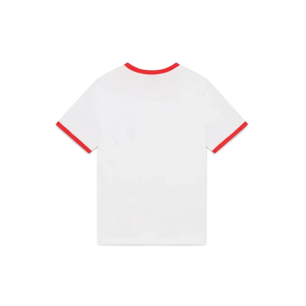 Casablanca White Innocence Triangle Ringer T-Shirt | T-Shirt | Coveti