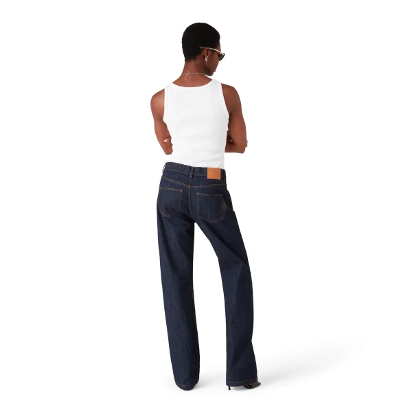 Casablanca White Ribbed Tank Top | Tank Top | Coveti
