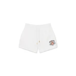 Casablanca White Waves Monogram Towelling Shorts | Shorts | Coveti