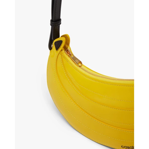 Casablanca Yellow Banana Bag | Shoulder & Crossbody Bags | Coveti