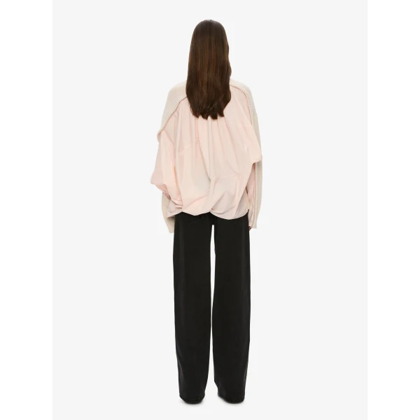 Christopher Esber Airbag Sweater in Cream Airbag Pink | Sweaters | Coveti