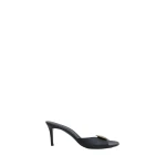 Christopher Esber Aura Quartz Mule in Black | Mules | Coveti