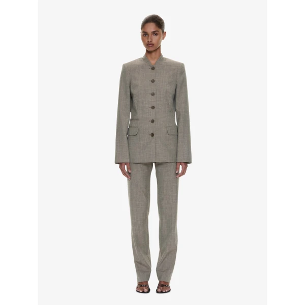 Christopher Esber Banyan Blazer in Tropical Sage Marle | Blazers | Coveti