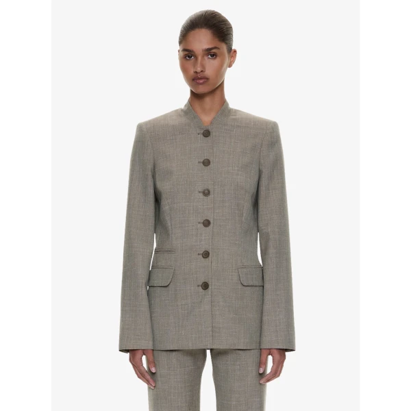 Christopher Esber Banyan Blazer in Tropical Sage Marle | Blazers | Coveti