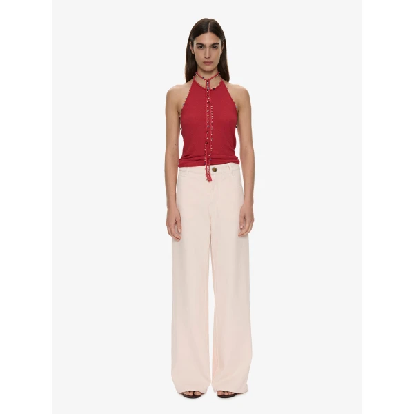 Christopher Esber Beach Quartz Halter Tank in Red | Bikini | Coveti