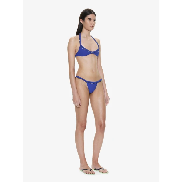 Christopher Esber Beach Quartz Low Brief in Indigo | Bikini | Coveti
