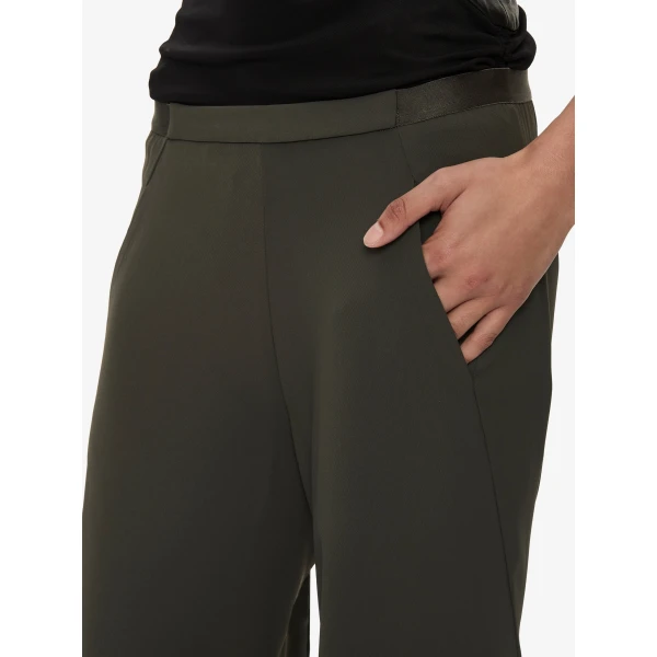 Christopher Esber Bias Crepe Trouser in Kombu Green | Pants | Coveti
