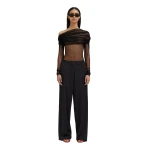 Christopher Esber Bias Trouser in Black | Pants | Coveti