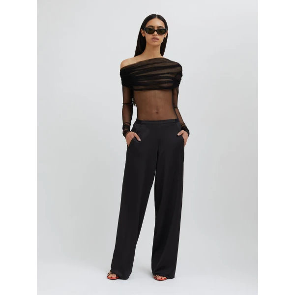 Christopher Esber Bias Trouser in Black | Pants | Coveti