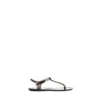 Christopher Esber Billi T-Bar Flat in Black | Flats | Coveti