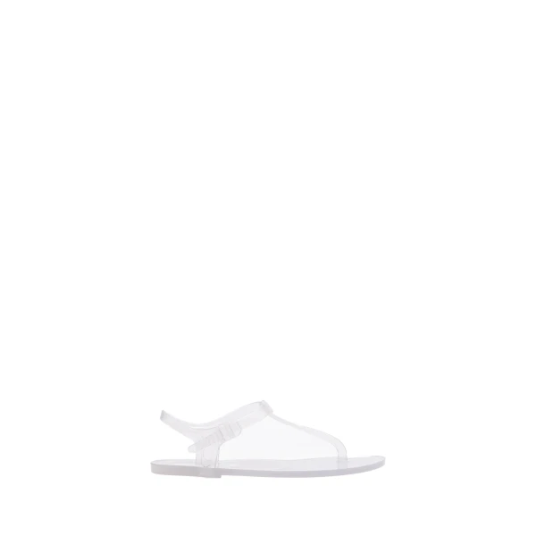 Christopher Esber Billi T-Bar Flat in Clear | Flats | Coveti