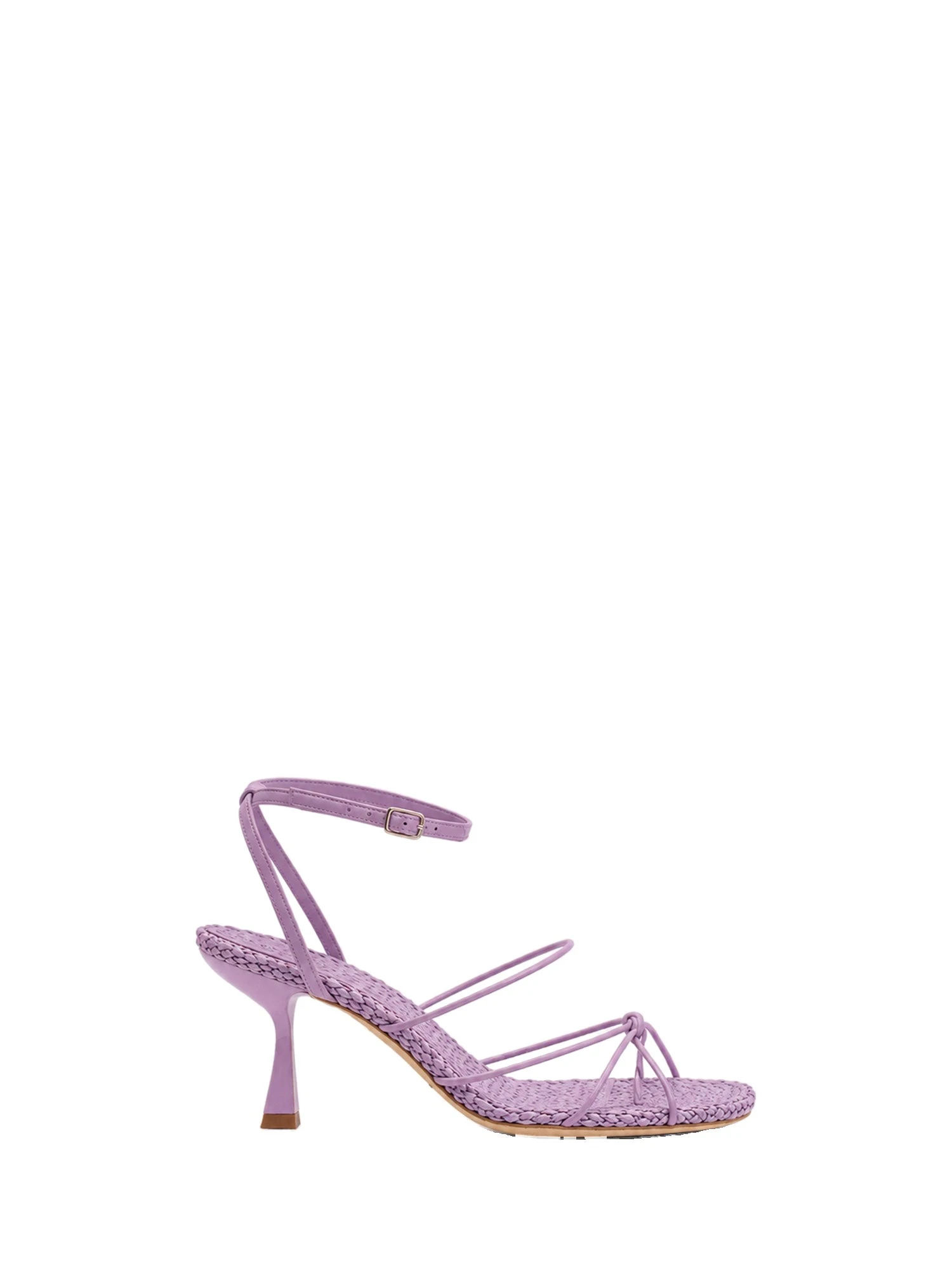 Christopher Esber Blaze Raffia Suede Heel in Chalky Pink Christopher Esber Blaze Raffia Suede Heel in Chalky Pink | Heels | Coveti