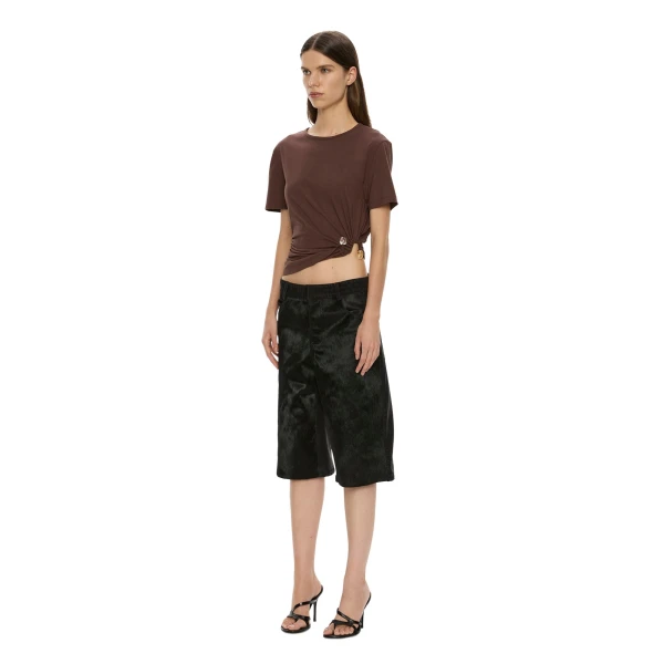 Christopher Esber Bree Quartz Tee in Puce | T-shirts | Coveti