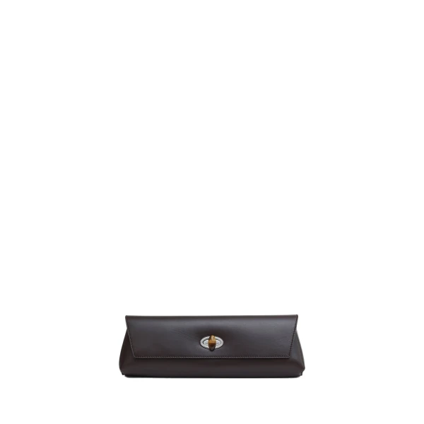 Buki Clutch in Carob