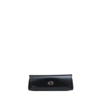 Christopher Esber Buki Polished Clutch in Black | Clutch Bags | Coveti