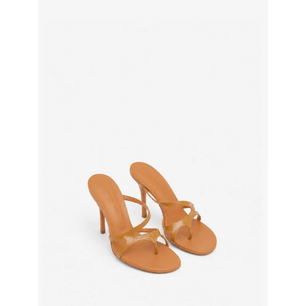 Christopher Esber Calathea Heel in Amber | Heels | Coveti