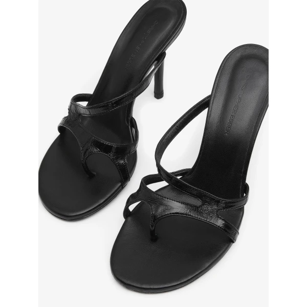 Christopher Esber Calathea Heel in Black | Heels | Coveti