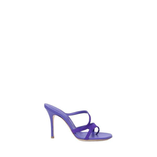 Christopher Esber Calathea Heel in Violet | Heels | Coveti