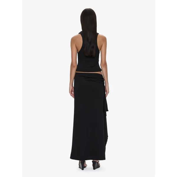Christopher Esber Crystal Pendant Tank in Black | Sleeveless | Coveti