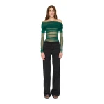 Christopher Esber Deconstruct Denim Jean in Black | Denim | Coveti