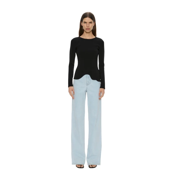 Deconstruct Denim Jean in Vapour