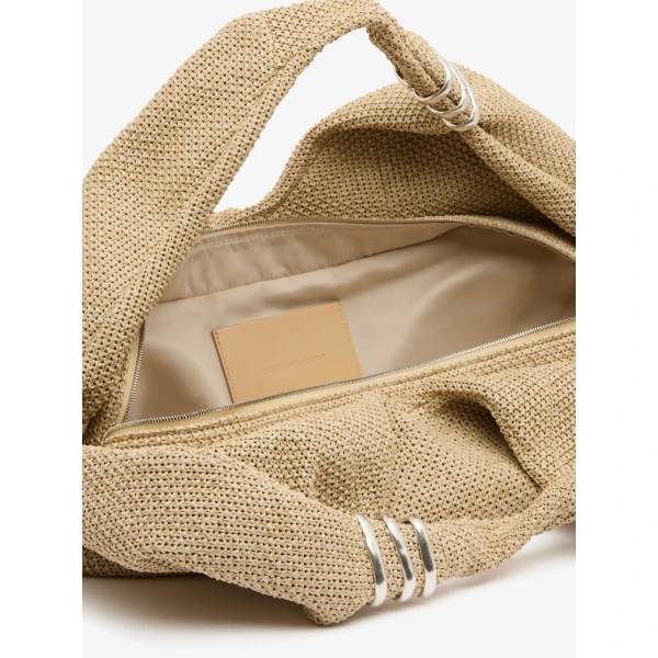 Christopher Esber Deia Raffia Tote in Natural | Totes & Top-Handle Bags | Coveti
