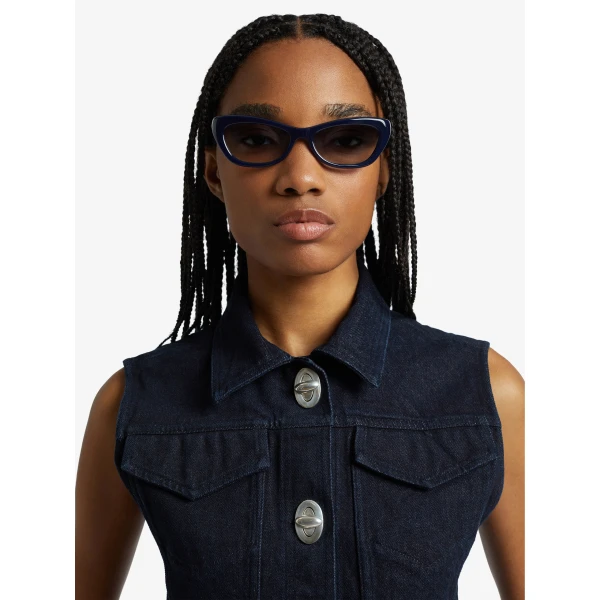 Christopher Esber Dillon 95 Sunglasses in Meteor | Sunglasses | Coveti