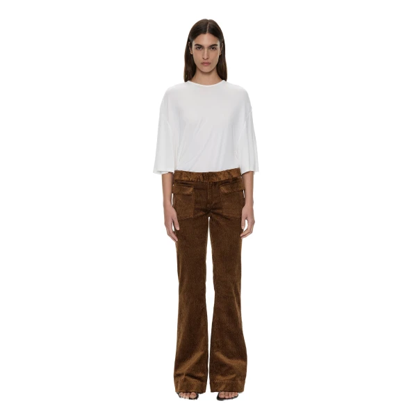 Christopher Esber Enne Pant in Cognac | Pants | Coveti