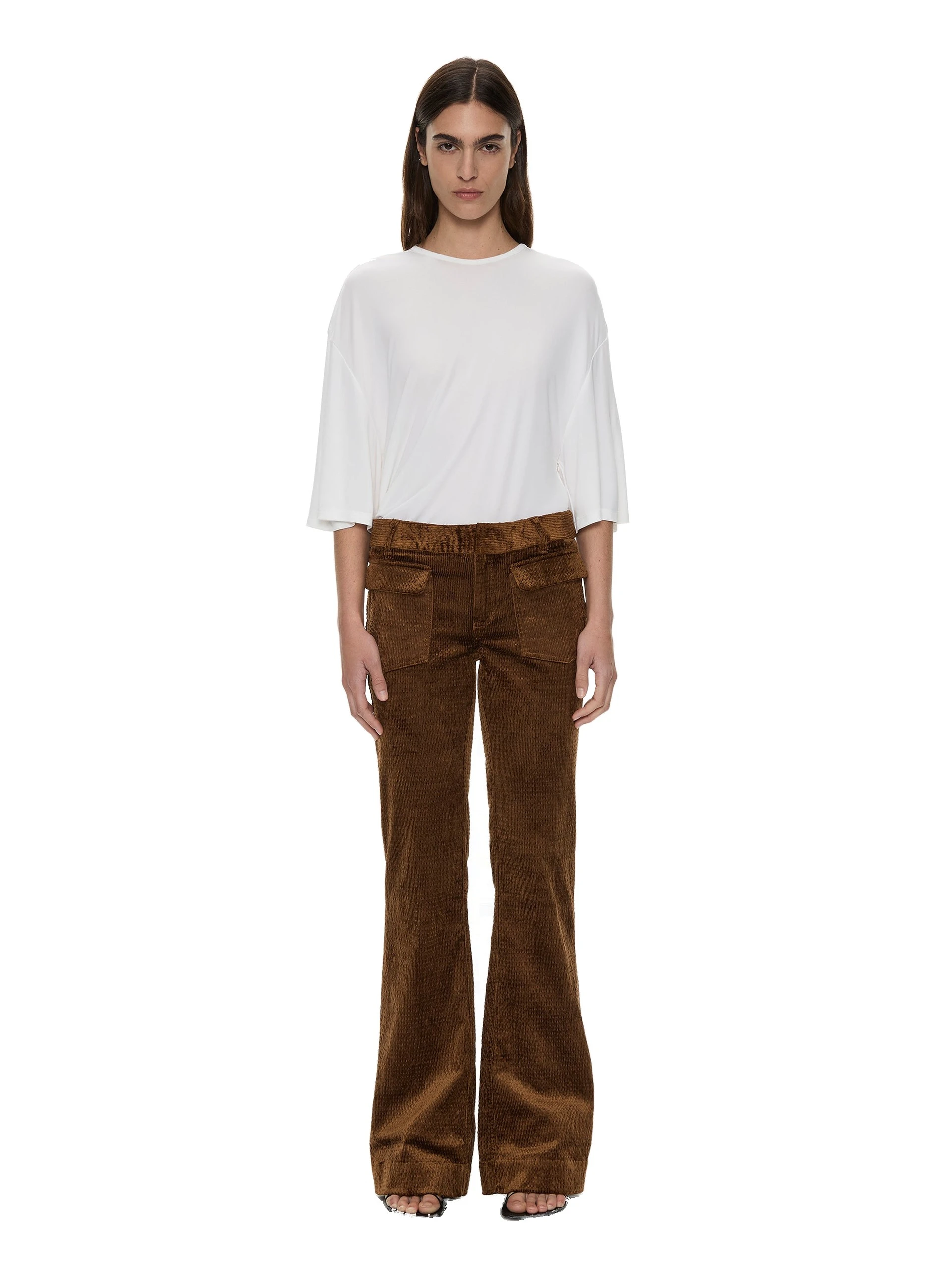 Christopher Esber Enne Pant in Cognac Christopher Esber Enne Pant in Cognac | Pants | Coveti