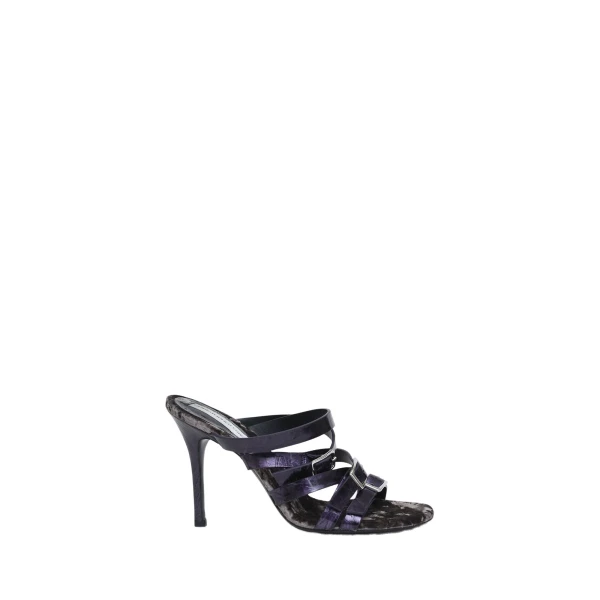 Fasten Crinkled Heel in Amethyst Enamel