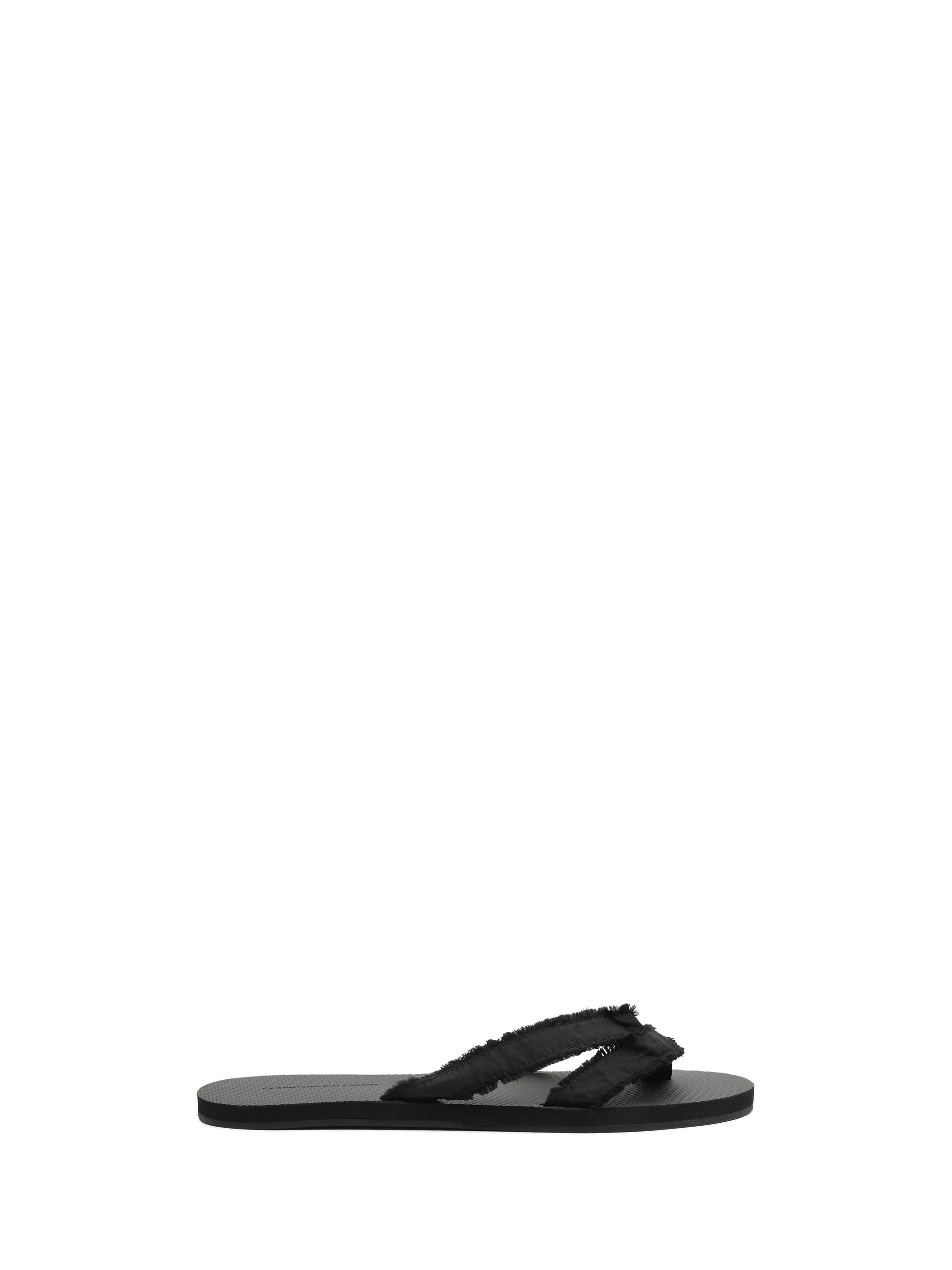 Christopher Esber Freya Silk Flip Flop in Black Christopher Esber Freya Silk Flip Flop in Black | Flip Flops & Slides | Coveti